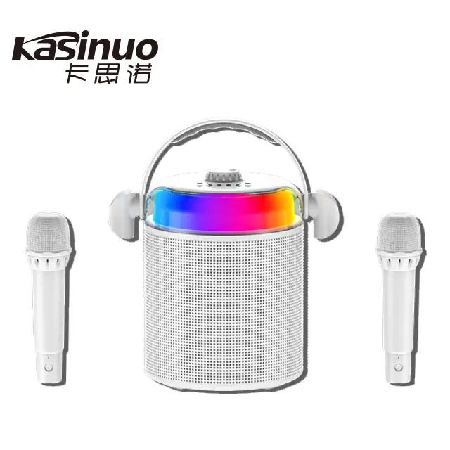 2023 nuova smart portatile luce LED BT altoparlante karaoke