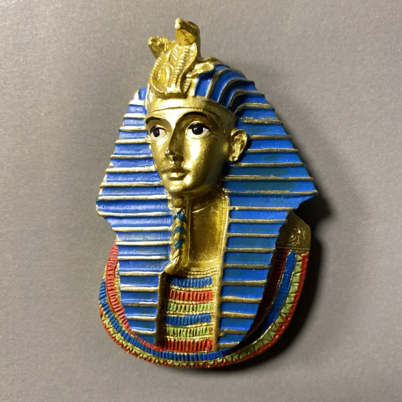 Recuerdo musical nevera imán resina 3D faraón egipcio Junta magnética nevera puerta