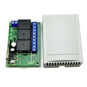 Üç kanallı uzaktan Relay12V 10A evrensel D C kontrol sistemi uzaktan kumanda anahtarı işık 433Mhz - Product Image 3
