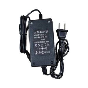 Adjustable 1-24V 2A Speed Power <strong>Adapter</strong> <strong>with</strong> LED Temperature Control Dimming Switch 24V DC <strong>Output</strong> for Power Supply