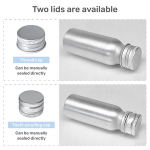 Tùy Chỉnh Thiết Kế 200Ml 330Ml 500Ml Cấp Thực Phẩm Tái Chế Nhôm Bia Chai Nhôm Container - Product Image 3