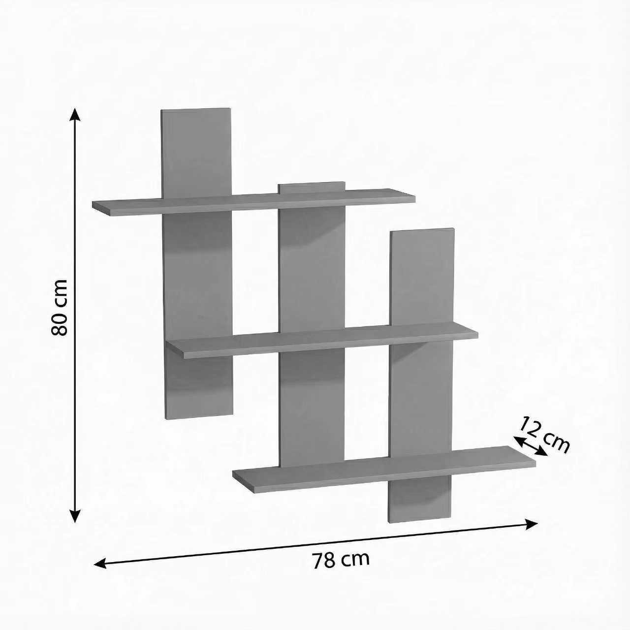 3 capas, 3 columnas, tamaño grande gris