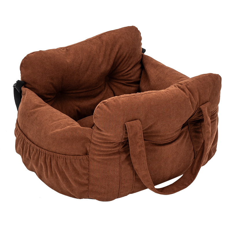 Velours côtelé marron foncé
