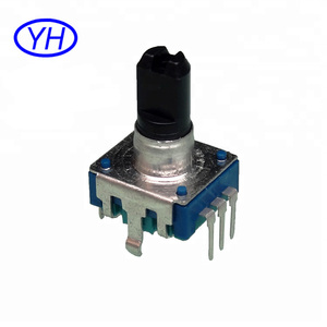 Personalizzazione di alta qualità Bourns PEC12R RE130F 12mm encoder rotativi in plastica economici lineari con interruttore - Product Image 1
