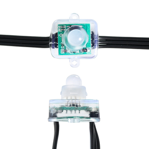 Produttore SHIJI indirizzabile Pixel piatto luce IP66 DC5V/12V UCS1903/WS2811 luci a punta di luce a LED - Product Image 5