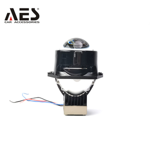 Bi โปรเจคเตอร์ LED เทอร์โบ AES ชิปคู่ LED 6000K เลนส์ไฟหน้ารถสำหรับ HB3 HB4 H7ระบบไฟอัตโนมัติ H11 - Product Image 4