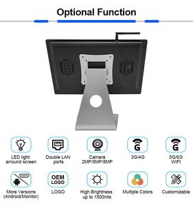 Factory Custom Allinone Aio 15 Inch All in 1 One <strong>Computer</strong> Capacitive Touchscreen Pc <strong>Monitor</strong> with Stand - Product Image 3