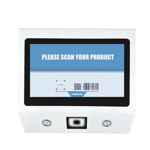 Pantalla táctil de 11,6 pulgadas 2D código QR escáner de código de barras comprobador de precios máquina de verificación de boletos