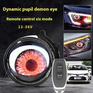 Demon Eye <strong>LED</strong> Koryo Hawk Eye Lamp Multi-Mode Modified for General Motors Motorcycle Lens Headlight <strong>New</strong> Condition - Product Image 2
