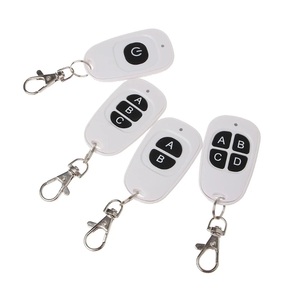 433Mhz telecomando trasmettitore 1-4 pulsanti 1/2/3/4 canale Wireless RF telecomando con codice EV1527 - Product Image 1