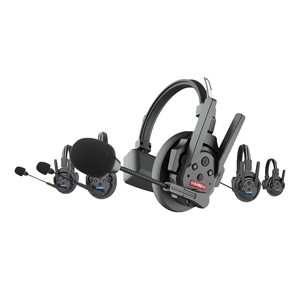 SYNCO Xtalk XPro 2,4G Sistema de intercomunicación inalámbrico X2 X5 MasterFree Reducción de ruido Auriculares de intercomunicación para Cine Transmisión en vivo