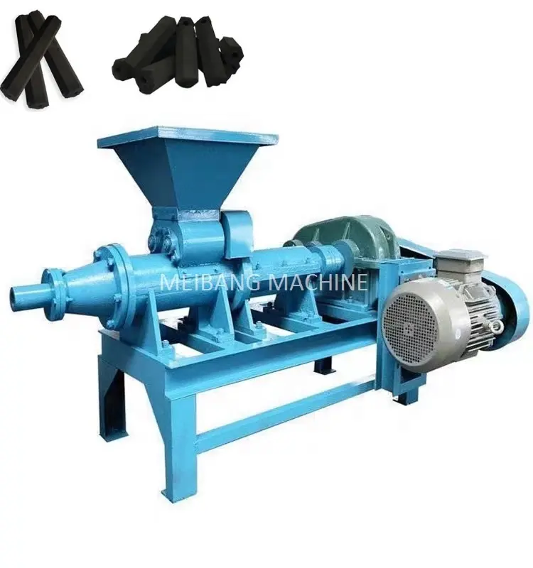 300-1500kg/h Flower Type Charcoal Powder Rod Forming Machine Charcoal Pellet Making Machine Wood Coal Machine