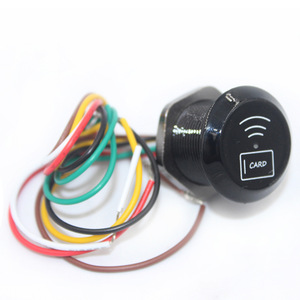 Wiegand 26/34bit impermeable IP67 Mini lectores de tarjetas de control 125KHZ EM4100 RFID 13,56 MHz HF MF IC lector de tarjetas - Product Image 3