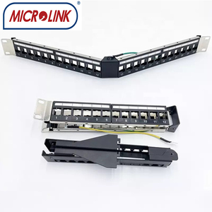 24 Port Foldable CAT6 <strong>Patch</strong> <strong>Panel</strong> UTP STP CAT6 CAT6A RJ45 Modular Blank Angled Network <strong>Patch</strong> <strong>Panel</strong> - Product Image 6