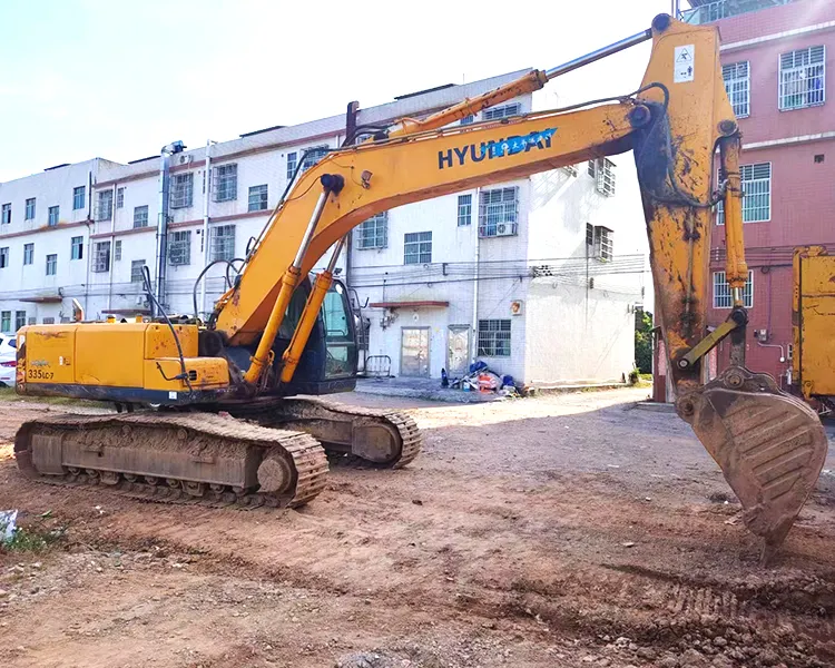 Buona condizione idraulico scavatore Hyundai 335LC-7 33 Ton di seconda mano cingolato escavatore per la vendita