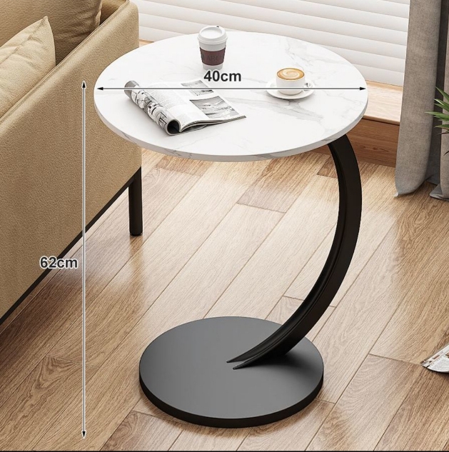 Desktop bianco + supporto nero