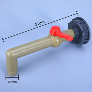 UMETASS Thread Adapter water Quickly Coupling <strong>2</strong>&quot; Plastic Contactor IBC Tank Valve Tap <strong>2</strong> <strong>Inch</strong> <strong>to</strong> <strong>3</strong> 4&quot; Valve Connection Fittings - Product Image 2