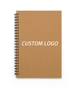 Taccuini per appunti con copertina morbida per Journal in carta Kraft alla rinfusa con rilegatura a spirale per disegnare SketchBook da disegno - Product Image 5