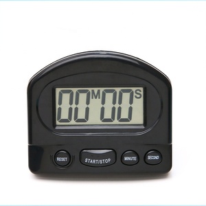 Sveglia con Timer per il conto alla rovescia da cucina digitale LCD con supporto Timer da cucina bianco pratica sveglia con Timer di cottura - Product Image 5