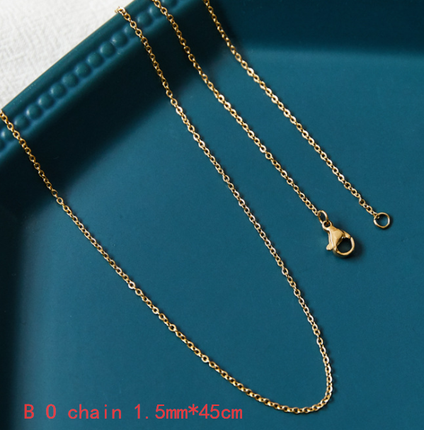 B O chaîne 1.5mm * 45cm