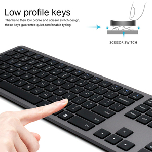 Custom Teclado Clavier Azerty Spanish <strong>Keyboard</strong> White <strong>bluetooth</strong> Toetsenbord <strong>Computer</strong> Key Board Wireless <strong>Keyboard</strong> - Product Image 5