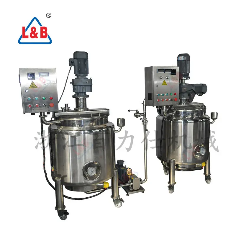 Krem suyu içecek homojenizasyon emülsifiye karıştırıcı/soya sosu yapma çok fonksiyonlu dağıtma çözme karıştırma makinesi