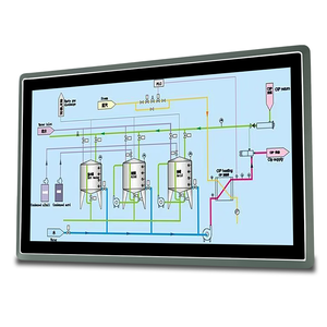 Pantalla táctil capacitiva de 21,5 pulgadas integrada sin ventilador todo en uno Win 10 mini Tablet PC industrial sin ventilador - Product Image 1