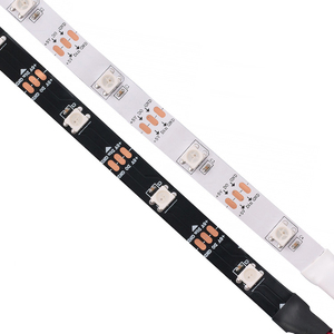 WS2812 Dream Color LED Strip Light 30 60 RGB LEDs/M 5V Voltaje de entrada WiFi App Control remoto para uso en almacén - Product Image 2