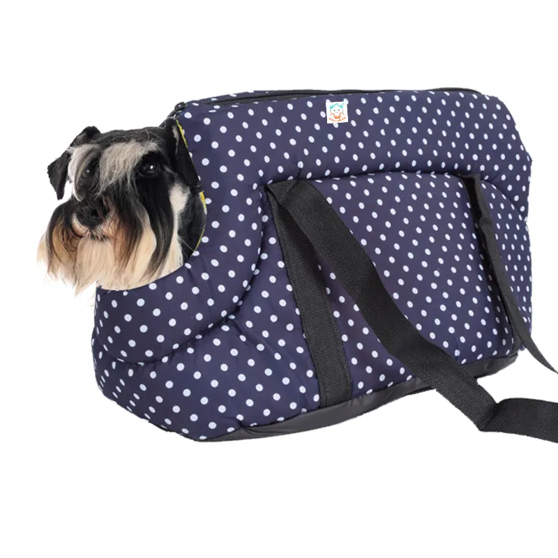 COLLABOR Dog Warm Flannelette tasca frontale imbottita per il trasporto di animali domestici Sling spalla Carrier Tote borse per animali domestici per esterni
