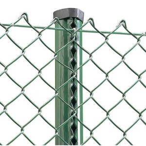 100ft 8ft 8 ayak 6 ayak galvanizli elmas çit siklon çit manuel kumandalı zincir bağlantı tel örgü çit - Product Image 1