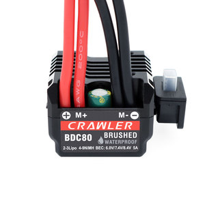 Surpass Hobby 80A PRO V2 Multi-funzione spazzolato ESC componenti del motore impermeabile per auto cingolata 1/10 SCX10 stile giocattolo - Product Image 6