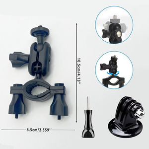YEAH自転車オートバイハンドルバーマウントブラケットGoproInsta360OSMOポケットアクションカメラアクセサリー用ピボットアームアダプター - Product Image 4