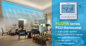 Комфуртер 2 и 4 трубчатый вентилятор, блок управления катушкой, AC220V Modbus RS485, скоростной вентилятор, комнатный термостат - Product Image 6