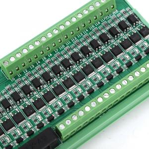 16-Kanal-SPS-Verstärkerplatine Photo elektrisches Isolation relais modul Eingang NPN-Ausgang NPN DC 12-36V Programmier bare Logik steuerung - Product Image 5
