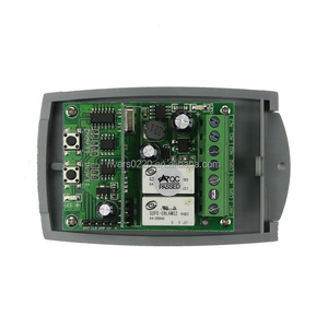 Trasmettitore RF telecomando senza fili 433mhz DC 12V 2CH 2 canali modulo ricevitore relè trasmettitore per casa intelligente ampiamente usato - Product Image 2