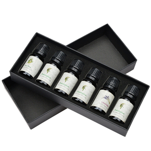 Caja de exhibición de aceite esencial de lujo personalizada Perfume embalaje esencial caja de regalo magnética con ventana caja de juego de aceite esencial - Product Image 3