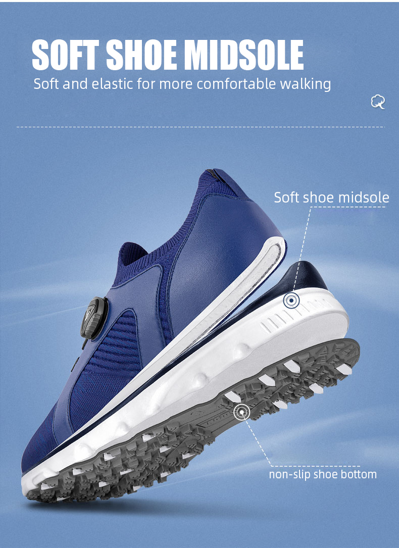 PGM XZ203 luxury golf shoes manufacturer light weight men golf shoe企业官网