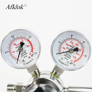 Regolatore del <span class=keywords><strong>Gas</strong></span> ad alta pressione con doppio stadio in acciaio inox 25Mpa test di controllo di laboratorio regolatore di pressione - Product Image 4