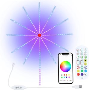 LEDアプリリモートサウンドコントロールシンフォニーDiy RgbスマートコントロールIC花火LEDストリップストリングライト - Product Image 4
