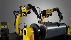 Fanuc קשת התאומה 100id 6 ציר ריתוך רובוט זרוע 500