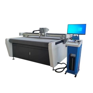 Akıllı Gerber kumaş haddeleme Zebra perde kesici ve bez salınan bıçak kesme makinesi fabrika fiyat - Product Image 1