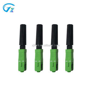Wholesale low signal loss FTTH fiber optic Sc/apc-SC fast adapter fiber optic <strong>embedded</strong> field component fast connector - Product Image 5