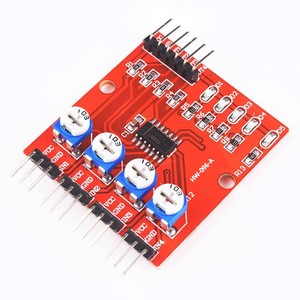 4-Kanal-Infrarot-Verfolgung 4-Kanal-Infrarot-IR-Tracking-Sensormodul Hindernis vermeidung sensor modul für Arduinos Smart Car