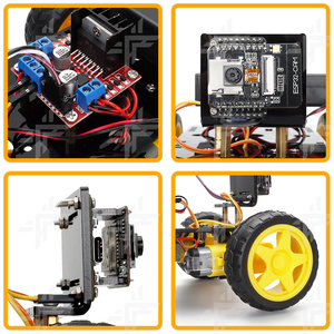 Tscin buny Comp rehen sive ESP32 Kamera Roboter Auto Kit Automatisierung & Elektronik, Schaltkreise Tutorials & Projekte für Arduino