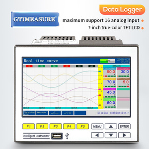 Registrador de datos de temperatura de pantalla gráfica Registrador de datos industrial de varios canales con salida analógica Registrador de datos de corriente inteligente - Product Image 6