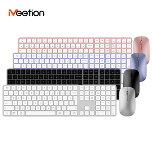 Meetion C230-Combo de teclado y ratón inalámbrico recargable por Bluetooth, teclado mágico para PC, Windows, portátil, iMac, iPad, tableta - Product Image 6