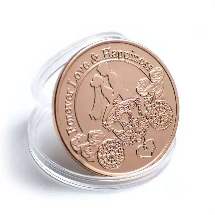 Benutzer definierte Metall nicht magnetisch Messing Kupfer Memento Münze Reproduktion Ja Nein Skelett Hobo Nickel Münze
