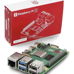 Offizielles Original Raspberry PI 5 Development Board mit 8GB RAM Starter Kit für Kommunikation und Netzwerk
