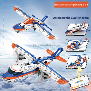 5 1 Baukasten für elektrische Roboter 325 Stück fern gesteuerte Flugzeug programmierung DIY-Montage Kunststoff material Gezielter Alters bereich 8 - Product Image 2