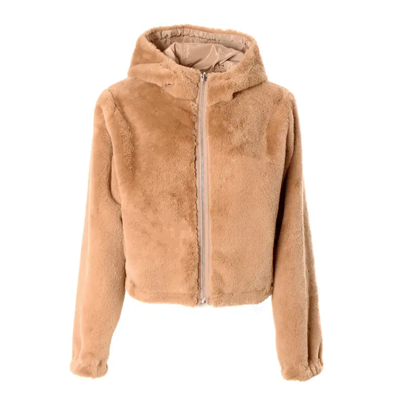 Estilo abrigo cárdigan chaqueta 2023 nuevo corto Europa Sexy invierno Reversible piel sintética chica señora mujer Otoño Invierno primavera 1 pieza